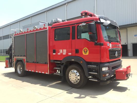 SITRAK 228kw Emergency Rescue Fire Truck Heavy Duty 4x2 Diesel Type